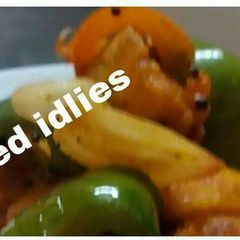 A picture of Fried idli.