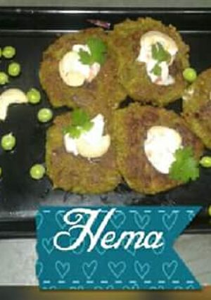 A picture of Royal Peas Galoti Kabab.