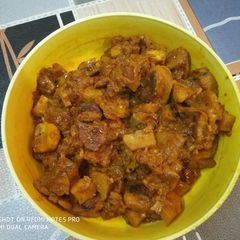 Raw Banana Bhaji A picture of Raw Banana Bhaji.