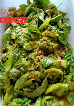 Foto resep Sambel Cibiuk / Sambal Ijo / Sambel Hejo / Sambal Kemangi / Sambel Tomat Hijau