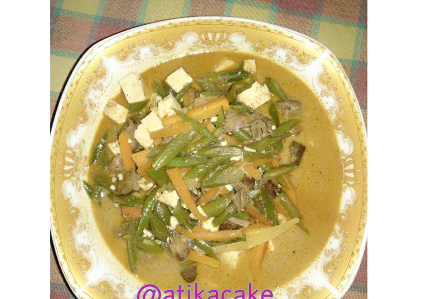 Sambel goreng buncis ati ampela