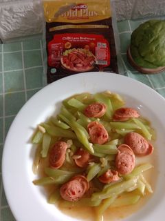 Foto resep Tumis Labu Siam Sosis