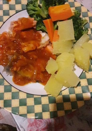 Foto resep Salmon saus teriyaki