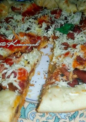 Foto resep Pizza Praktis (Teflon)