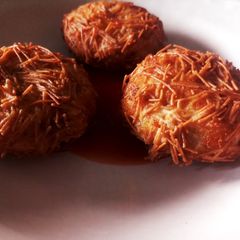 A picture of Sev cutlets.