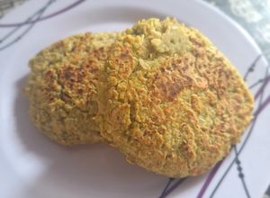 Una foto de Hamburguesas de arvejas 🤗