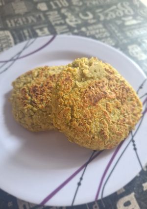 Una foto de Hamburguesas de arvejas 🤗