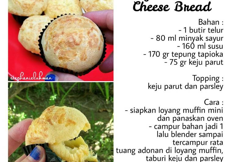 Resep Brazillian Cheese Bread Pao De Queijo Baking Pan Yang Renyah