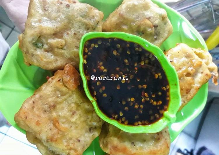 Tempe tepung sambel kecap rawit