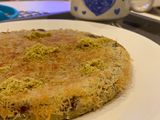 كنافة قشطة بالنوتيلا (صاجة)
