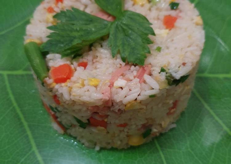 Cara Menyiapkan Nasi Goreng Sayur Mentega Lezat Sekali