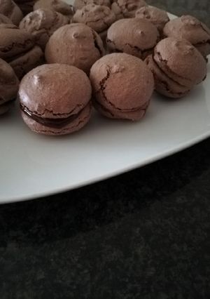 Foto di Macaron al cioccolato