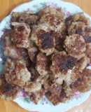 Chả băm áp chảo