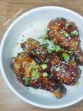 Pilons de poulet sucré salé au miel