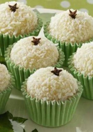 Una foto de Bolitas de coco