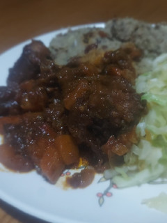A picture of Ox tail stew.