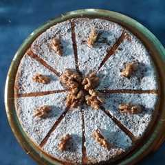 Una foto de Torta de zanahoria y nueces