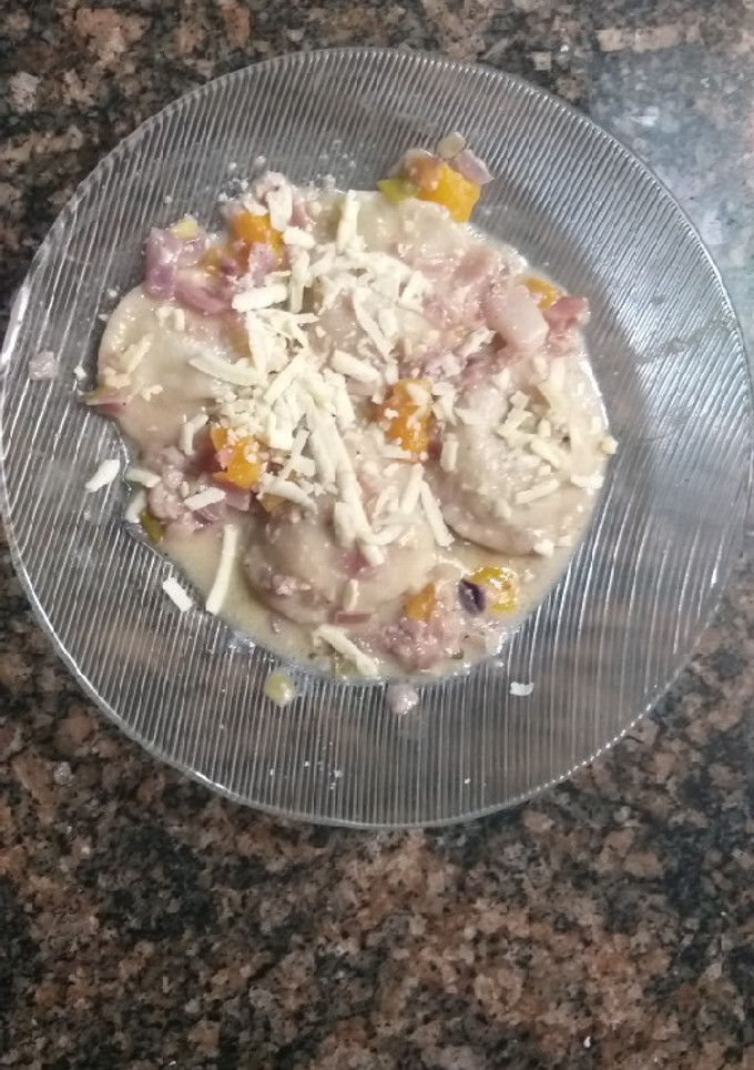 Una foto de Sorrentinos caprese