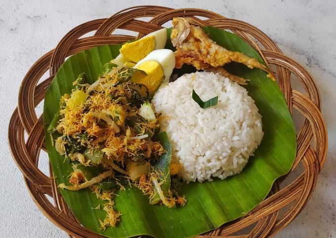 Ternyata ini loh! Resep buat Urap Sayur Daun Kencur dijamin gurih