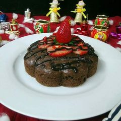 A picture of Chocolate Strawberry Chilli Whisky Cake.