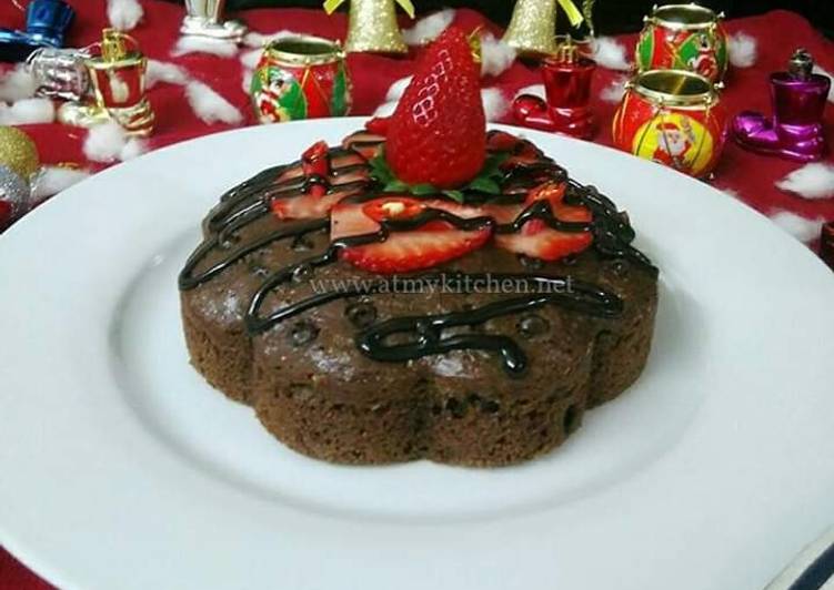 Steps to Prepare Ultimate Chocolate Strawberry Chilli Whisky Cake