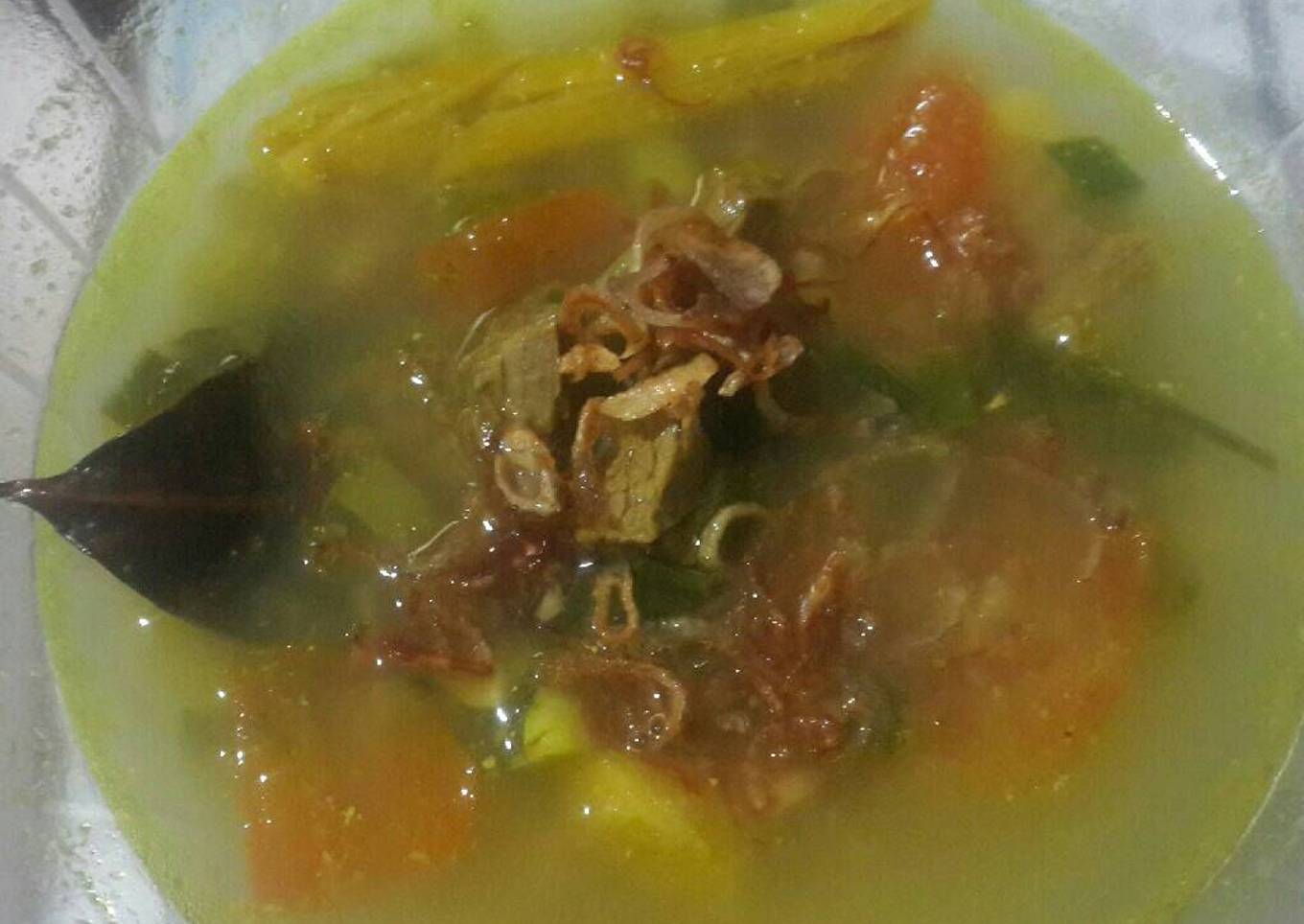 Resep Soto Daging Kuah Bening, Enak Banget