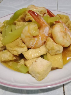 Foto resep Tahu tumis udang