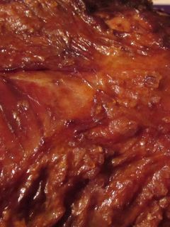 Una foto de Cordero al horno al estilo Burgos