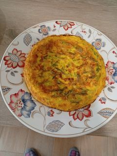 Una foto de Tortilla de espárragos