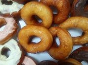 Una foto de donut sin azúcar ni harina