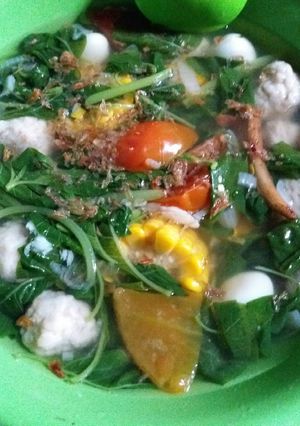 Foto resep Sayur bening bayam