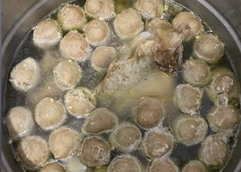 Siap Saji Resep kuah bakso abang abang (mirip banget) Enak Bergizi