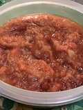 Compote caramélisée pommes coings