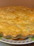 Tarta de calabacín jamón y queso