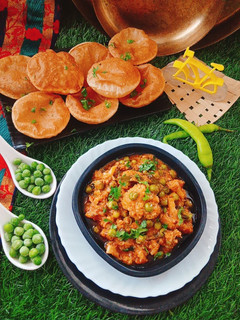 मसाला मटर गोभी की सब्जी रेसिपी मुख्य फोटो