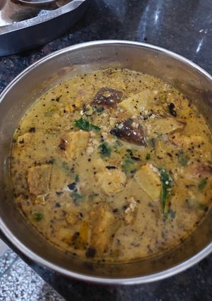 A picture of Ratalu ki Sabji in different style.
