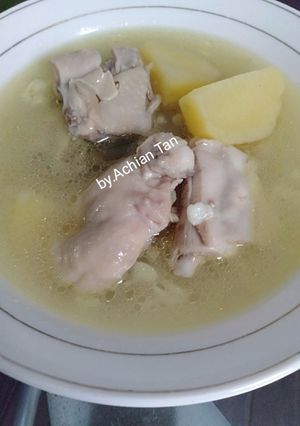 Foto resep Sup ayam jahe