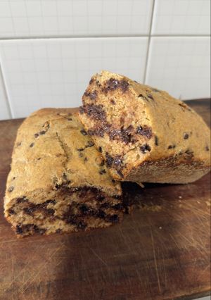 Una foto de Budín de Banana sin Azúcar