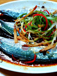 薑絲豆鼓清蒸四破魚（家常料理） 的食譜成品照片