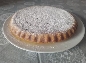 Una foto de Torta de ricota, light 🧀