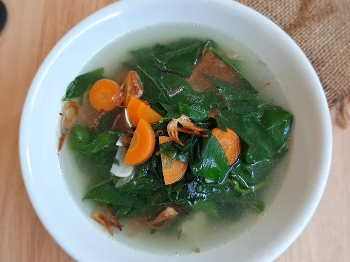 Cara Simple Membikin Resep  Sayur Bening Daun Katuk yang Enak Banget, Lezat Sekali