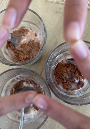 Hình của món Milo dầm.