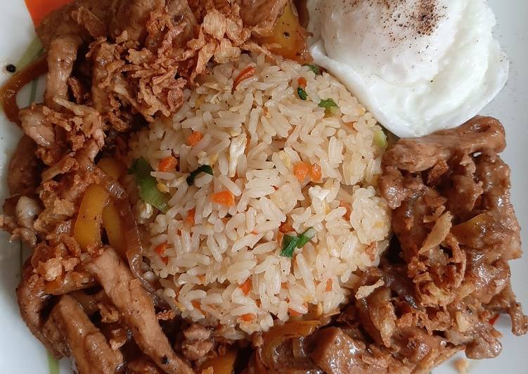 Nasi goreng Singapur Simpel Enak