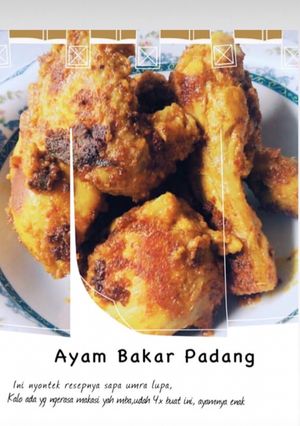 Foto resep Ayam bakar padang