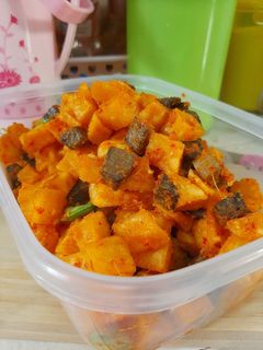 Foto resep 08. Sambel Goreng Kentang Ati Pete