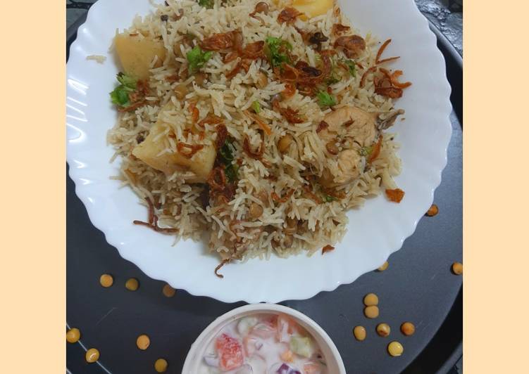 Step-by-Step Guide to Prepare Homemade Chicken masoor pulao