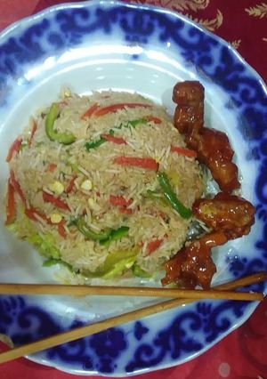 A picture of Egg Fried Rice.