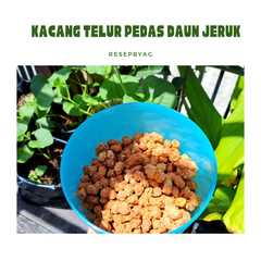 รูปของ Kacang telur pedas daun jeruk