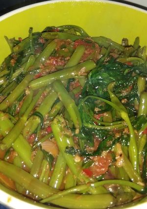 Foto resep Cah kangkung terasi