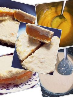 आम और रबड़ी की लेयर्ड आईसक्रीम (aam aur rabri ki layered ice cream recipe in Hindi) रेसिपी मुख्य फोटो